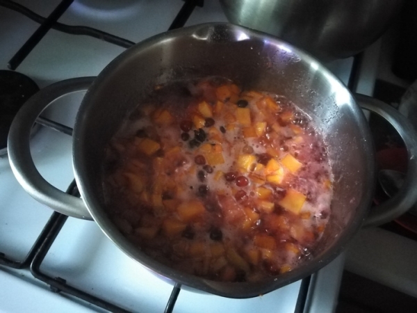 Тыквенно-клюквенный джем. Тыквенно-клюквенный джем.