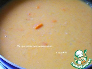 Тыквенный суп с апельсиновым соком Тыквенный суп с апельсиновым соком