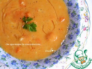 Тыквенный суп с апельсиновым соком Тыквенный суп с апельсиновым соком