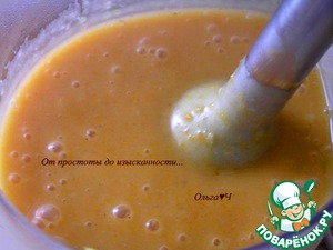 Тыквенный суп с апельсиновым соком Тыквенный суп с апельсиновым соком