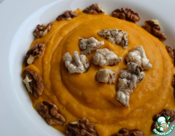 Тыквенный суп с имбирем Тыквенный суп с имбирем