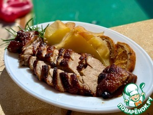 Утиные грудки: су-вид, духовка и брусника Утиные грудки: су-вид, духовка и брусника