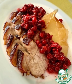 Утиные грудки: су-вид, духовка и брусника Утиные грудки: су-вид, духовка и брусника