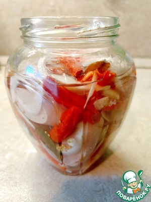 Утопенцы или маринованные сосиски с овощами Утопенцы или маринованные сосиски с овощами