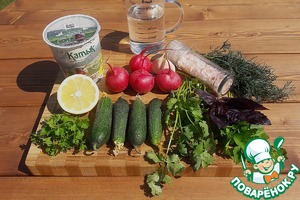 Узбекская окрошка "чалоп"