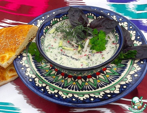 Узбекская окрошка "чалоп"