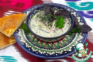 Узбекская окрошка "чалоп"