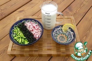 Узбекская окрошка "чалоп"