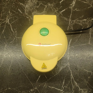 Вафли на цельнозерновой муке с яблоком