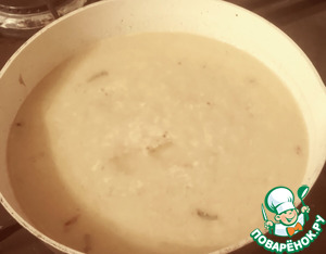 Валлийский рарэбит с луковым мармеладом