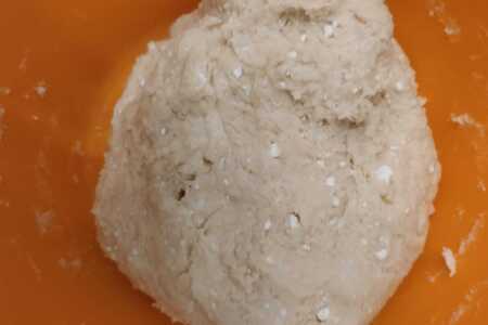 Ванильно-мятный кулич с желатиновой глазурью