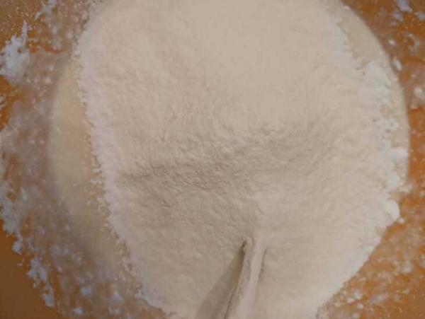 Ванильно-мятный кулич с желатиновой глазурью