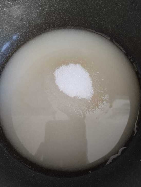 Ванильно-мятный кулич с желатиновой глазурью