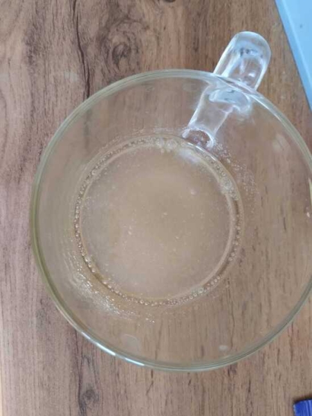 Ванильно-мятный кулич с желатиновой глазурью