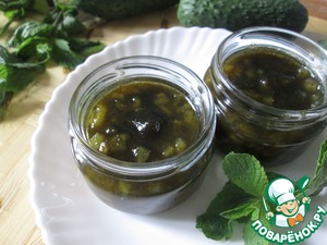 Варенье из огурцов с лаймом и мятой Варенье из огурцов с лаймом и мятой