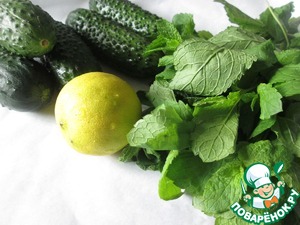 Варенье из огурцов с лаймом и мятой Варенье из огурцов с лаймом и мятой