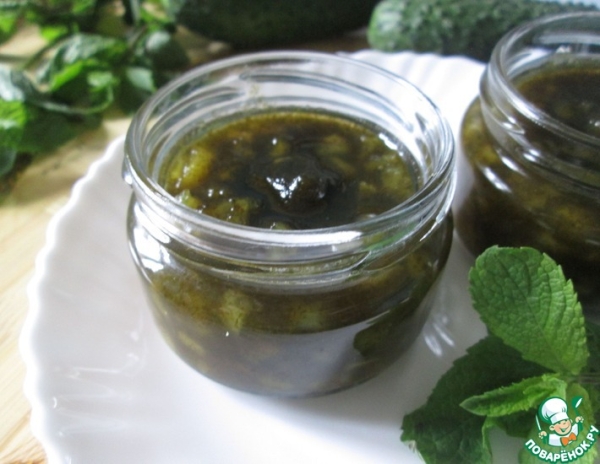 Варенье из огурцов с лаймом и мятой Варенье из огурцов с лаймом и мятой