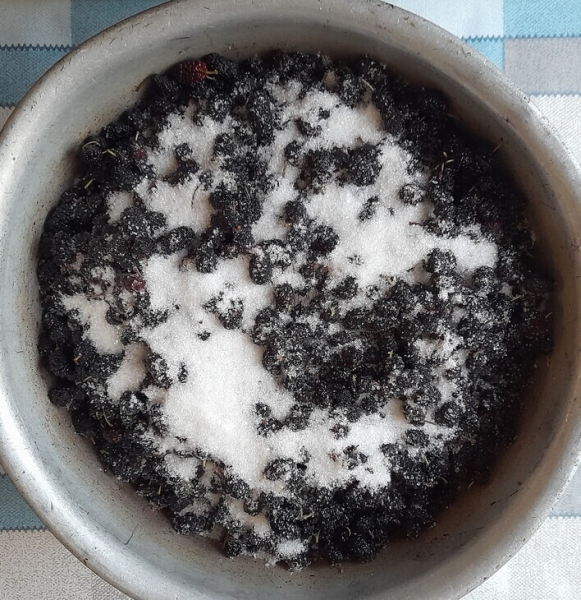 Варенье из шелковицы с апельсином Варенье из шелковицы с апельсином