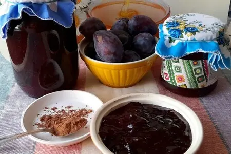 Варенье из слив с какао Варенье из слив с какао