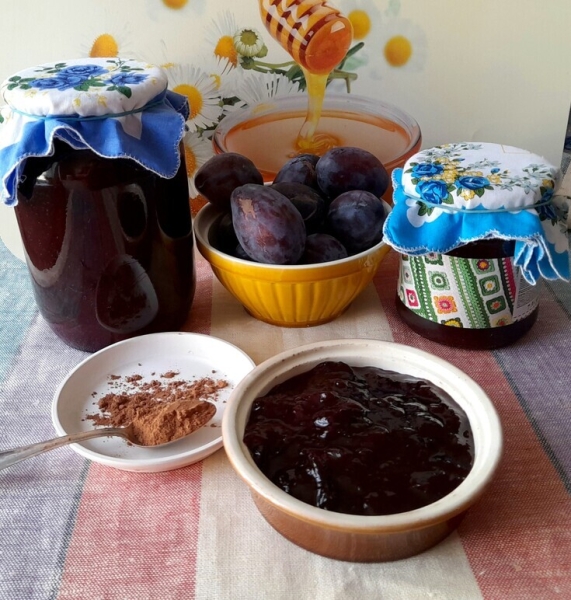 Варенье из слив с какао Варенье из слив с какао