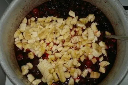 Варенье из вишни с бананом Варенье из вишни с бананом