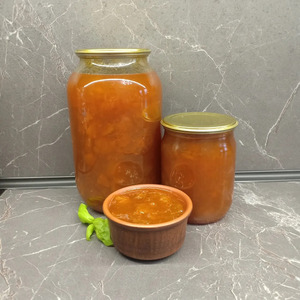 Варенье с тыквой, курагой и апельсинами