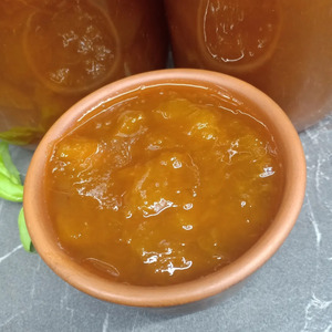 Варенье с тыквой, курагой и апельсинами