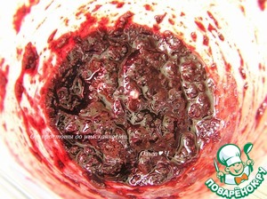 Вареники с черникой подшофе