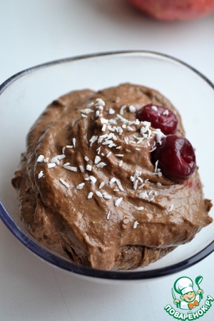 Веганский десерт из авокадо Веганский десерт из авокадо