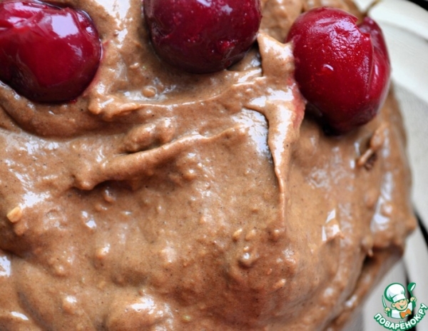 Веганский десерт из авокадо Веганский десерт из авокадо