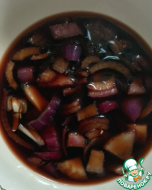 Велюте из фасоли с грибами