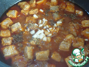 Венгерский гуляш с вином Венгерский гуляш с вином