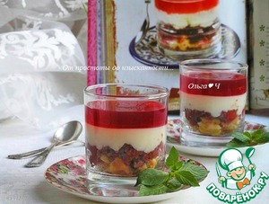 Венский десерт "Пьяная вишня"