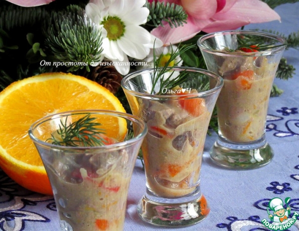 Веррины из печени с апельсином Веррины из печени с апельсином