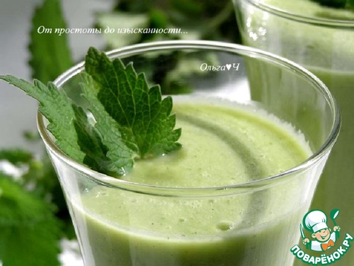 Весенний зеленый коктейль Весенний зеленый коктейль