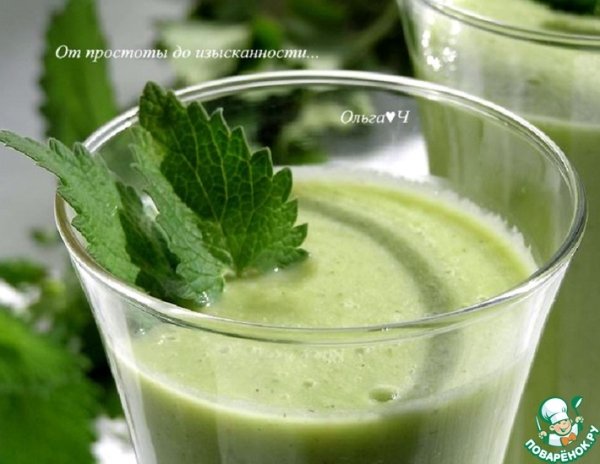 Весенний зеленый коктейль Весенний зеленый коктейль