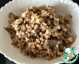 Вешенки и гречка