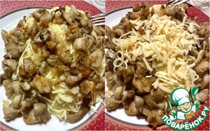 Вешенки и макароны Вешенки и макароны