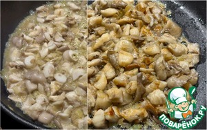 Вешенки и макароны Вешенки и макароны