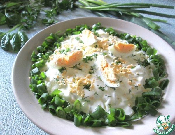 Винегрет из картофеля и фаршированного перца