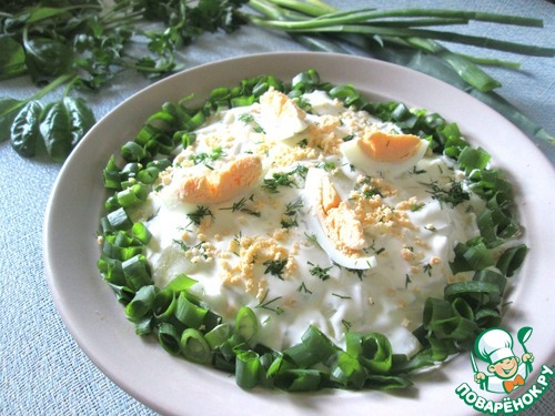 Винегрет из картофеля и фаршированного перца