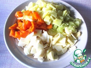 Винегрет из овощей и фруктов Винегрет из овощей и фруктов