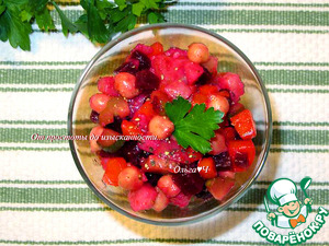 Винегрет с нутом