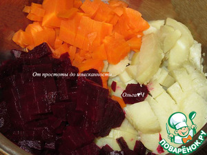 Винегрет с нутом