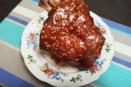 Вишнёвая рулька в острой глазури Вишнёвая рулька в острой глазури