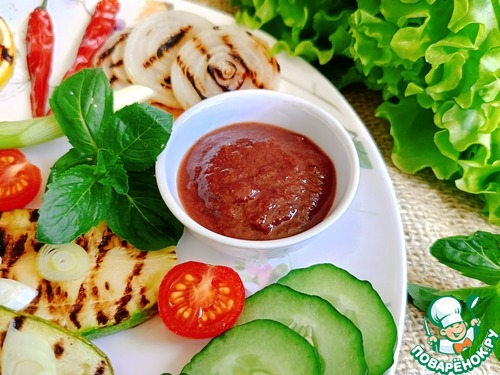 Вишнёвый соус к купатам гриль Вишнёвый соус к купатам гриль