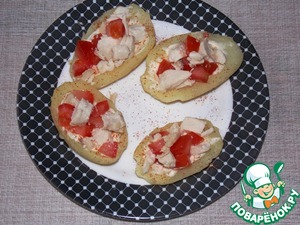 Вкусный фаршированный картофель с плавленым сыром Вкусный фаршированный картофель с плавленым сыром