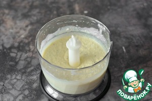 Взбитый творог с кешью и киви Взбитый творог с кешью и киви