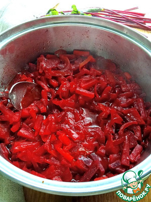Заготовка для борща с капустой кольраби Заготовка для борща с капустой кольраби