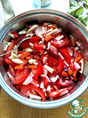 Заготовка для борща с капустой кольраби Заготовка для борща с капустой кольраби